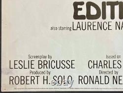 Affiche de cinéma originale Quad de Scrooge avec Albert Finney - Un chant de Noël 1970