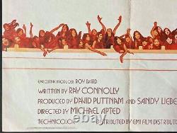 Affiche de cinéma originale Quad de Stardust avec David Essex et Adam Faith en 1974