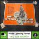 Affiche De Cinéma Originale White Lightning Burt Reynolds - Grand Format Quad 30x40