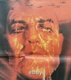 Affiche de cinéma originale de 1979 de l'Apocalypse Now Vintage UK Quad Brando Coppola.