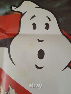 Affiche de cinéma originale du film Ghostbusters au Royaume-Uni