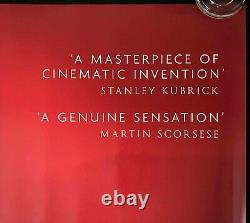 Affiche de cinéma originale du film Napoléon Quad d'Abel Gance BFI 2016 RR