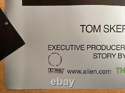 Affiche de cinéma quad d'origine très rare Alien Director's Cut 2003 Re-release