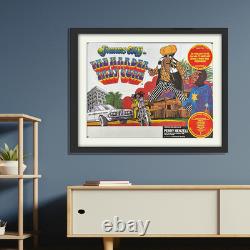 Affiche de cinéma quad originale britannique Harder They Come (R1977)