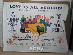 Affiche de cinéma vintage Quad - Lot de 19 véritables affiches de films des années 1990