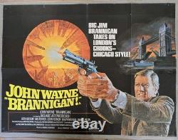Affiche de film Brannigan UK Quad (pliée)
