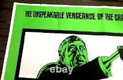 Affiche de film CHAMBRE DES HORREURS (1966) Britannique UK Quad 30 x 40 VF +