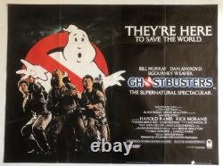Affiche de film Ghostbusters & Ghostbusters II (s) Originale UK Quad Recto Seul