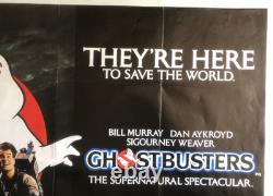 Affiche de film Ghostbusters & Ghostbusters II (s) Originale UK Quad Recto Seul