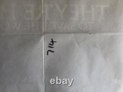 Affiche de film Ghostbusters & Ghostbusters II (s) Originale UK Quad Recto Seul