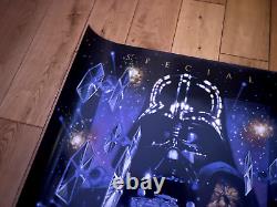 Affiche de film 'L'Empire contre-attaque' Édition spéciale Quad avancée originale UK