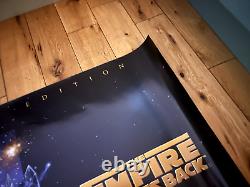 Affiche de film 'L'Empire contre-attaque' Édition spéciale Quad avancée originale UK