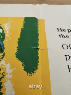 Affiche de film Quad du Royaume-Uni de 1973 AL PACINO SERPICO 40 x 30