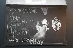 Affiche de film 'Wonderwall' en quad 1968 George Harrison Superbe