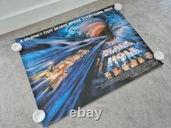 Affiche de film / cinéma Quad de 1979 THE BLACK HOLE - Originale Dépliée / Rouleau