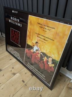 Affiche de film encadrée originale Dead Poets Society Robin Williams A1 Touchstone