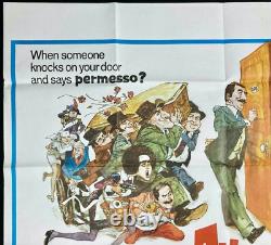 Affiche de film originale Avanti Quad Jack Lemmon Billy Wilder 1972