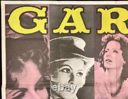 Affiche de film originale 'Greta Garbo, Étoile des Étoiles' Rétrospective des années 1960 MGM