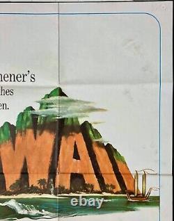 Affiche de film originale Quad Hawaii Julie Andrews Richard Harris 1966