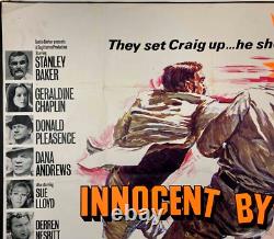Affiche de film originale Quad Innocent Bystanders Stanley Baker 1972