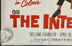 Affiche de film originale Quad 'Intelligence Men' Morecambe Ernie Fratini 1965