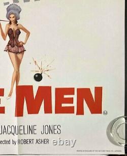 Affiche de film originale Quad 'Intelligence Men' Morecambe Ernie Fratini 1965