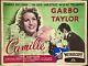 Affiche De Film Originale Quad De Camille Avec Greta Garbo, Robert Taylor, Cukor, Mgm Rerelease