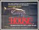Affiche De Film Originale Quad De House, R&eacute;alis&eacute; Par Sean S. Cunningham, 1985