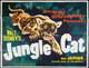 Affiche De Film Originale Quad De Jungle Cat Walt Disney 1960