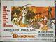 Affiche De Film Originale Quad De Khartoum Avec Charlton Heston Et Laurence Olivier 1966