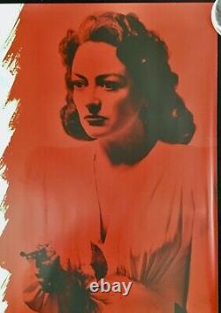 Affiche de film originale Quad de Mildred Pierce 4K des années 2000 RR Joan Crawford en parfait état