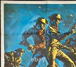 Affiche de film originale Quad de Rio Conchos Stuart Whitman Richard Boone 1964
