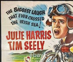 Affiche de film originale Quad de Sally's Irish Rogue avec Julie Harris 1958