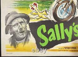 Affiche de film originale Quad de Sally's Irish Rogue avec Julie Harris 1958