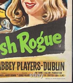 Affiche de film originale Quad de Sally's Irish Rogue avec Julie Harris 1958