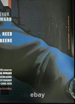 Affiche de film originale Quad de Third Man Studio Canal RR Orson Welles Carol Reed