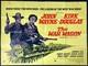 Affiche De Film Originale Quad De War Wagon Avec John Wayne Et Kirk Douglas