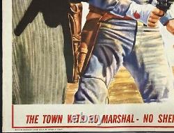 Affiche de film originale Quad de Warlock avec Richard Widmark et Henry Fonda 1959