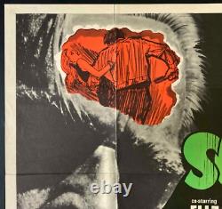 Affiche de film originale Quad des Sorciers Boris Karloff TIGON 1967