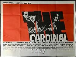 Affiche de film originale Quad du Cardinal d'Otto Preminger Tom Tryon 1964