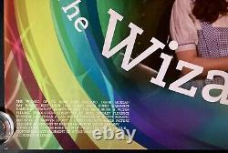 Affiche de film originale Quad du Magicien d'Oz BFI 70e anniversaire RR 2009 Judy Garland