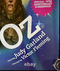 Affiche de film originale Quad du Magicien d'Oz BFI 70e anniversaire RR 2009 Judy Garland