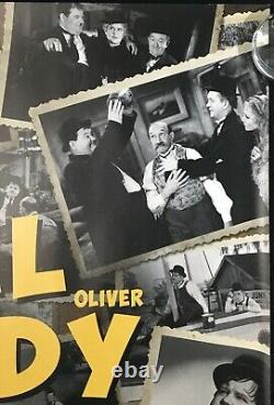 Affiche de film originale Quadruple Laurel et Hardy Roadshow 2018