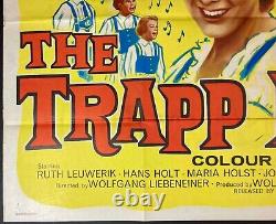 Affiche de film originale Trapp Family Quad - La Mélodie du Bonheur par Tom Chantrell