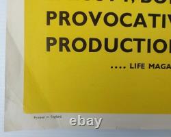 Affiche de film originale UK Quad de Becket 1964