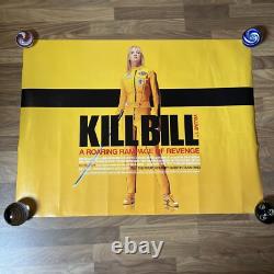 Affiche de film originale UK Quad de Kill Bill 2003 VGC RARE