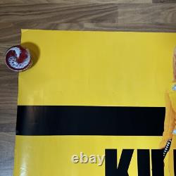 Affiche de film originale UK Quad de Kill Bill 2003 VGC RARE