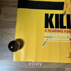 Affiche de film originale UK Quad de Kill Bill 2003 VGC RARE