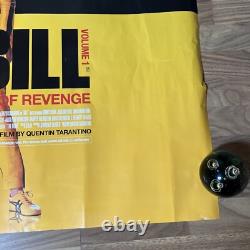 Affiche de film originale UK Quad de Kill Bill 2003 VGC RARE