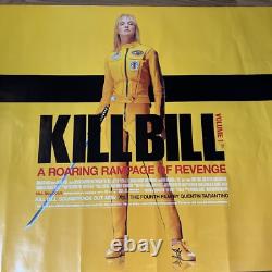 Affiche de film originale UK Quad de Kill Bill 2003 VGC RARE